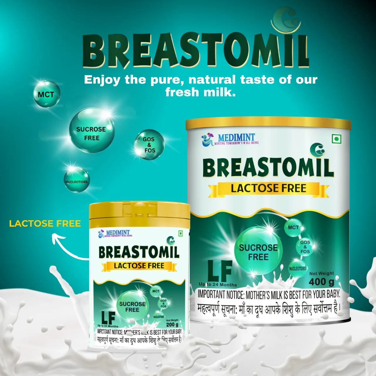 Breastomil Lactose Free Formula