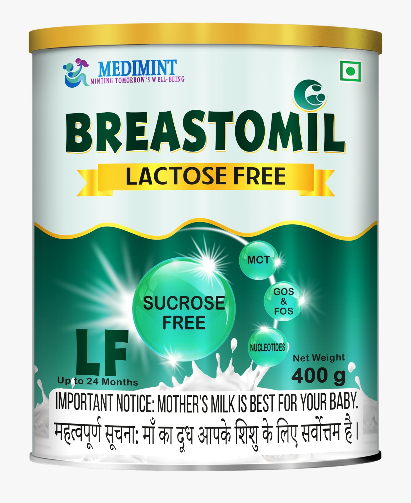 Breastomil Lactose Free Formula 400g